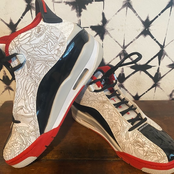 Jordan Dub Zero Varsity Red - Picture 2 of 14